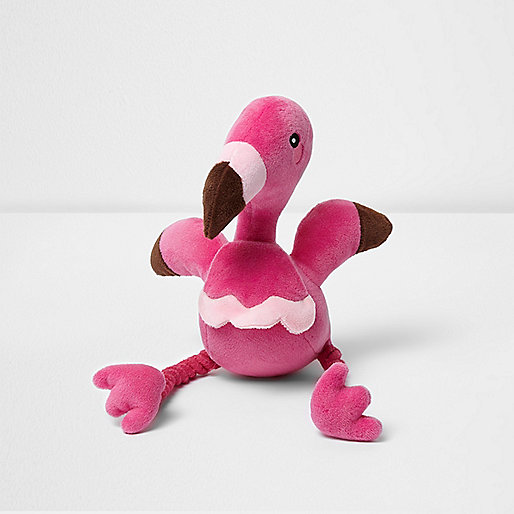 jacques-vertuk Pink RI Dog squeaky flamingo toy 700614 women Dog Clothing & Accessories