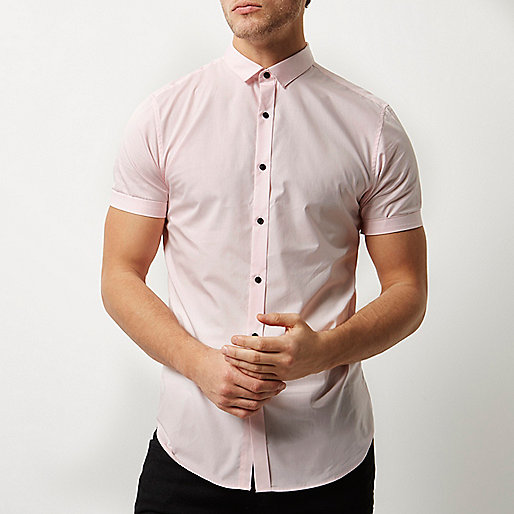 river island tartan coat,jacques-vertuk Outlet Online Shop Pink short sleeve smart slim fit shirt Shirts Sale men