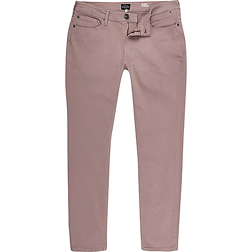 river island clothes sale,jacques-vertuk Ireland Pink Sid skinny jeans men 293714