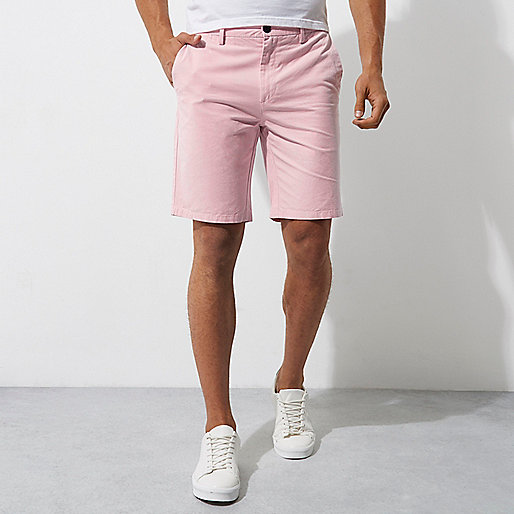 purple purse river island,jacques-vertuk UK Pink slim fit chino shorts men 302324