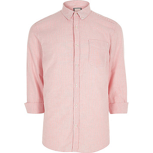 silver wedges river island,jacques-vertuk Sale Pink stripe casual button-down Oxford shirt men 302699