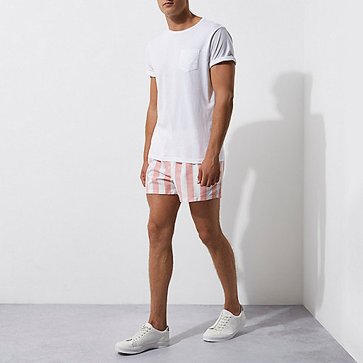 river island black quilted bag,jacques-vertuk Womens Tops Pink stripe swim trunks Shorts Sale men