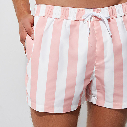 river island faux fur collar jacket,jacques-vertuk South Africa Pink stripe swim trunks men 303071