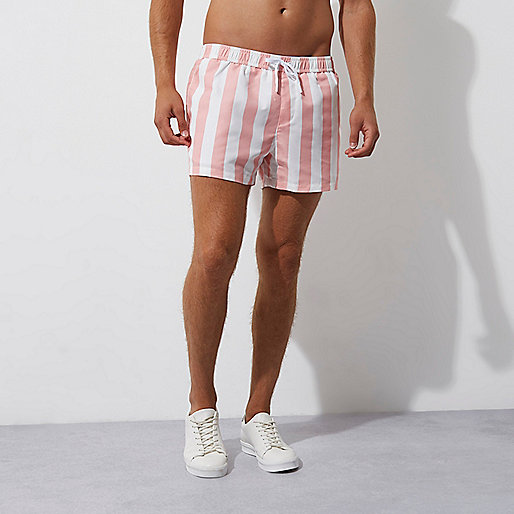 river island faux fur collar jacket,jacques-vertuk South Africa Pink stripe swim trunks men 303071