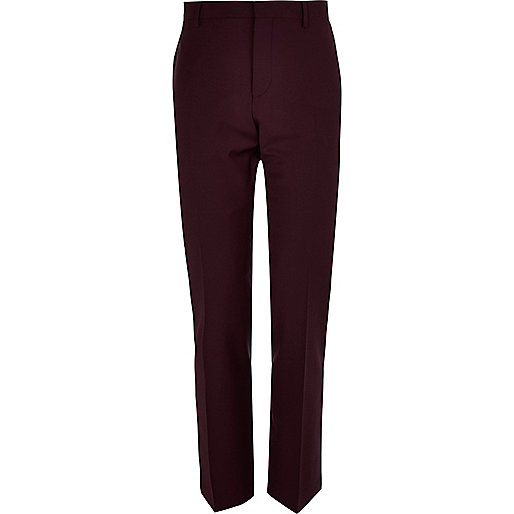 super skinny danny jeans,jacques-vertuk London Plum slim suit pants men 274388