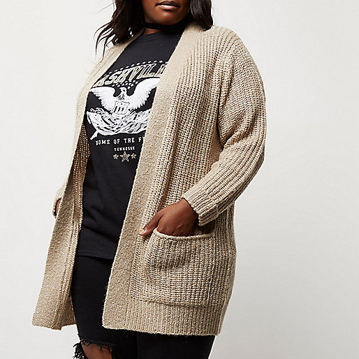 river island smock,Camel Skirt jacques-vertuk Plus beige knit sequin cardigan Knitwear Sale women