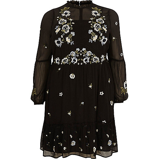 river island gold court shoes,jacques-vertuk Clothes Kids Plus black floral embroidered smock dress Swing Dresses Dresses women