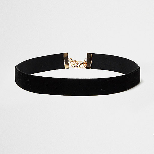 jacques-vertuk Plus black velvet choker 691310 women Jewellery Chokers