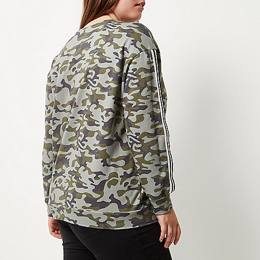 river island jeans mom,jacques-vertuk Desktop Site Plus green camo sweatshirt Tops Sale women