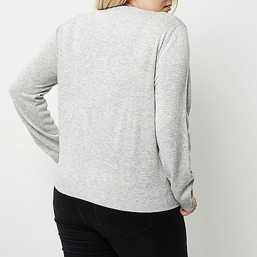 river island white molly jeans,jacques-vertuk Online Plus grey knit banana man sweater women 691515