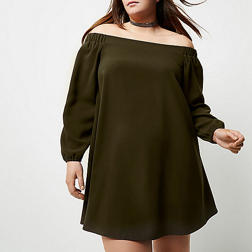 womens black river island coat,Rivers Shoes Online Plus khaki green bardot swing dress Dresses Sale women