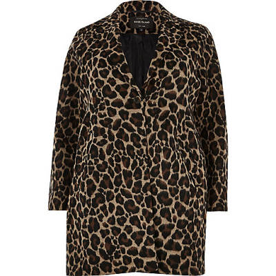 river island womens puffer jacket,jacques-vertuk UK Sale Plus leopard print overcoat women 691703