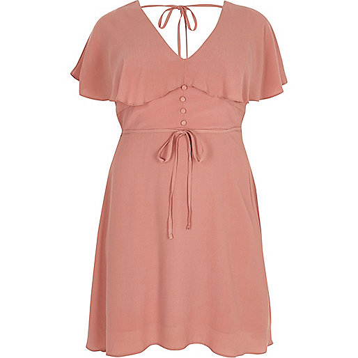 river island pink diamante purse,Www jacques-vertuk Uk Plus light pink cape tea dress Swing Dresses Dresses women