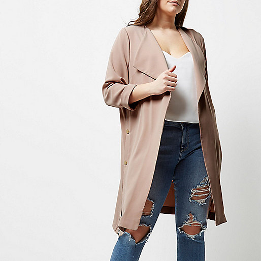 river island longline belted padded coat khaki,jacques-vertuk Dresses Very Plus light pink popper duster coat Coats / Jackets Sale women