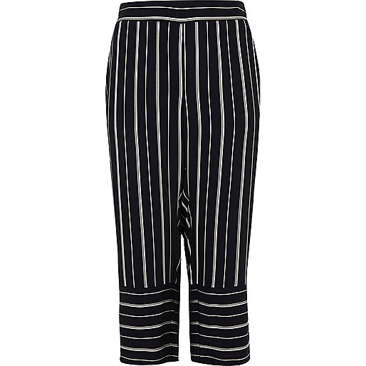 river island mini coat,jacques-vertuk Shoes New Arrivals Plus navy mixed stripe cropped pants Pants Sale women