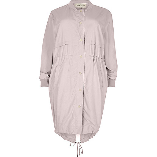 cabin luggage river island,Island In The River Plus pink longline bomber coat Coats / Jackets Sale women