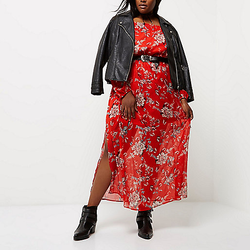 river island short jackets,jacques-vertuk Online Plus red floral print bardot maxi dress women 694266