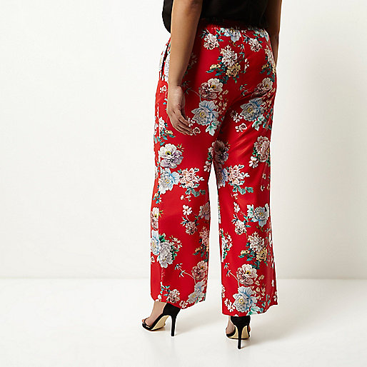 river island coat belt,jacques-vertuk Womens Denim Shirt Plus red floral print wide leg pants Pants Sale women