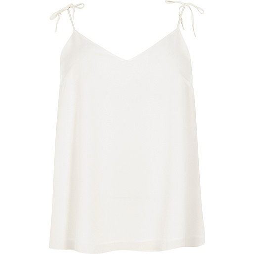 river island denim jeans,jacques-vertuk Uk Sale Online Plus white tie strap cami top Cami / Sleeveless Tops Tops women