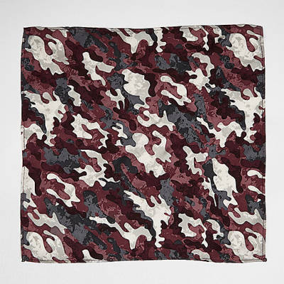 jacques-vertuk Purple camo pocket square 297330 men Accessories