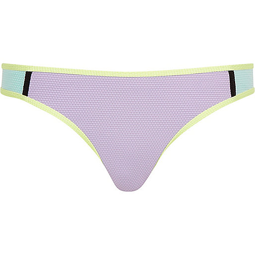 waist bag river island,jacques-vertuk Apply Online Purple color block bikini bottoms RI Limited Edition Sale women