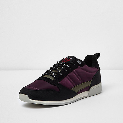 littlewoods river island,jacques-vertuk Full Site Purple retro runner sneakers Sneakers Shoes / Boots men