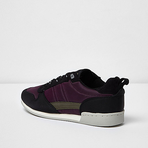 littlewoods river island,jacques-vertuk Full Site Purple retro runner sneakers Sneakers Shoes / Boots men