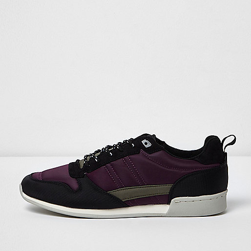 littlewoods river island,jacques-vertuk Full Site Purple retro runner sneakers Sneakers Shoes / Boots men