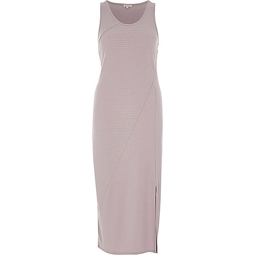 river island pink fluffy heels,Jackets jacques-vertuk Ladies Purple rib panel sleeveless maxi dress Maxi Dresses Dresses women