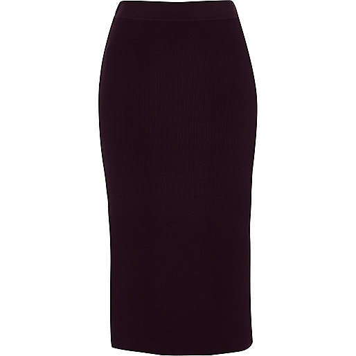 pink river island handbag,jacques-vertuk Clothing Website Purple ribbed pencil skirt Midi Skirts Skirts women