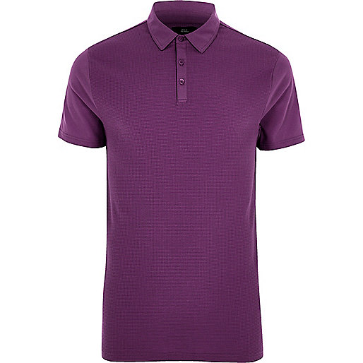 river island black satin dress,jacques-vertuk Shop Purple slim fit waffle polo shirt men 302825