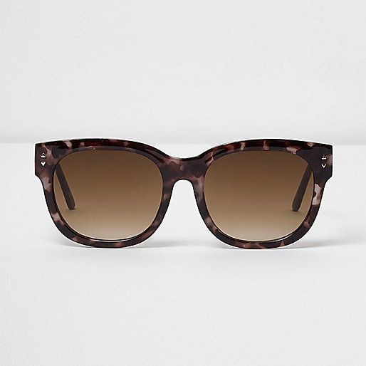 jacques-vertuk Purple tortoiseshell oversized sunglasses 699787 women Sunglasses Oversized Sunglasses