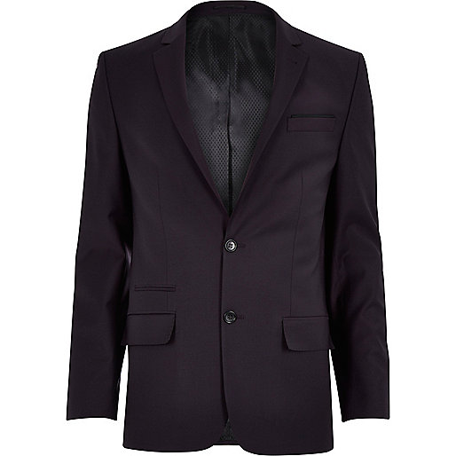 river island junior jeans,jacques-vertuk Stores Purple wool-blend slim suit jacket men 285195