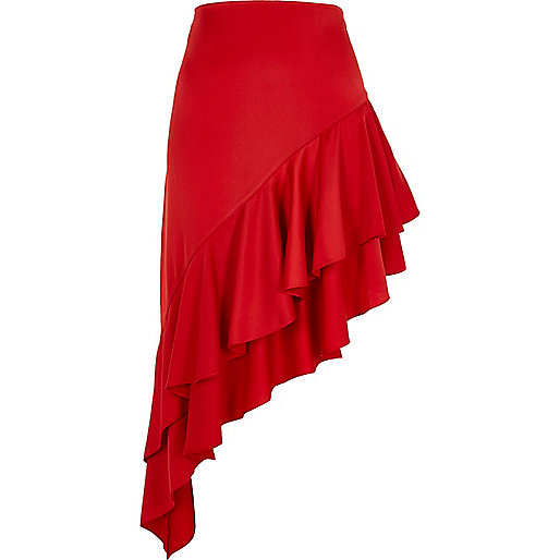 river island black camera bag,jacques-vertuk Shirt Dress Red asymmetric frill hem skirt Skirts Sale women