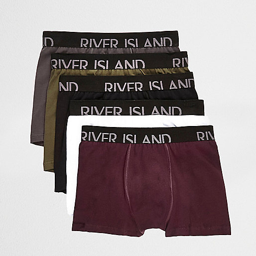 river island gold glitter purse,Online jacques-vertuk Red branded trunks multipack Trunks Underwear men