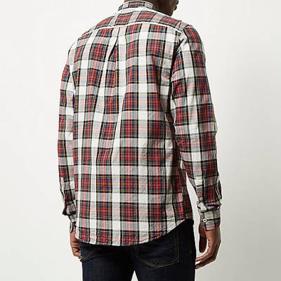 river island back packs,jacques-vertuk For Women Red check grandad Oxford shirt Shirts Sale men