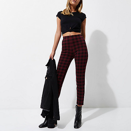 river island next day delivery,jacques-vertuk UK Sale Red check leggings women 707616