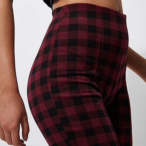 river island next day delivery,jacques-vertuk UK Sale Red check leggings women 707616