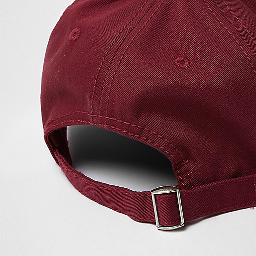 river island dylan,jacques-vertuk Official Site Red distressed baseball cap Hats Accessories men