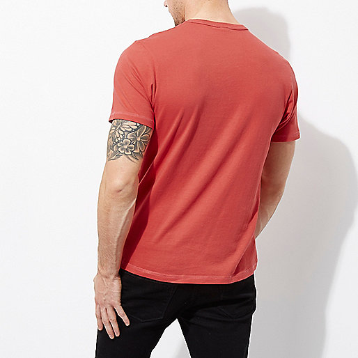 river island nushu shoes,jacques-vertuk Stores Red Franklin & Marshall print T-shirt men 301119