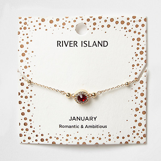 river island blue top sale,jacques-vertuk Outlet Red gem January birthstone bracelet women 707852