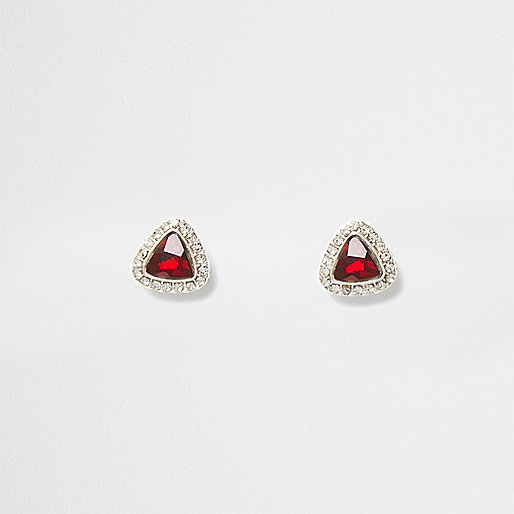 bags in river island sale,jacques-vertuk London Red gem January birthstone stud earrings women 707401