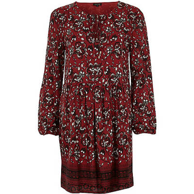 river island leather backpack,jacques-vertuk Shop Red long sleeve floral print swing dress women 692784