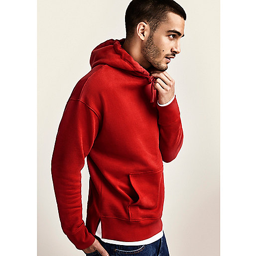 green coat river island,jacques-vertuk London Red oversized hoodie men 301503