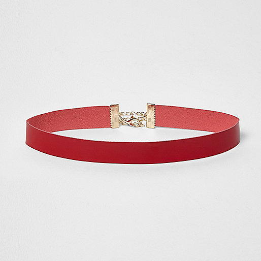 jacques-vertuk Red patent choker 708748 women Jewellery Chokers