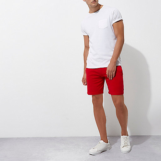 river island paper bag jeans,jacques-vertuk Sale Red pique shorts men 302294