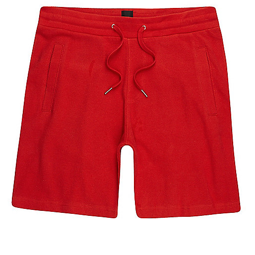 jacques-vertuk Red pique shorts 302294 men Shorts