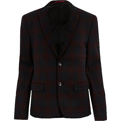 large river island purse,jacques-vertuk Shop Red plaid skinny suit jacket men 294479