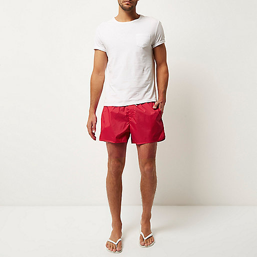 river island red wedges,jacques-vertuk Shop Red plain swim trunks men 292405