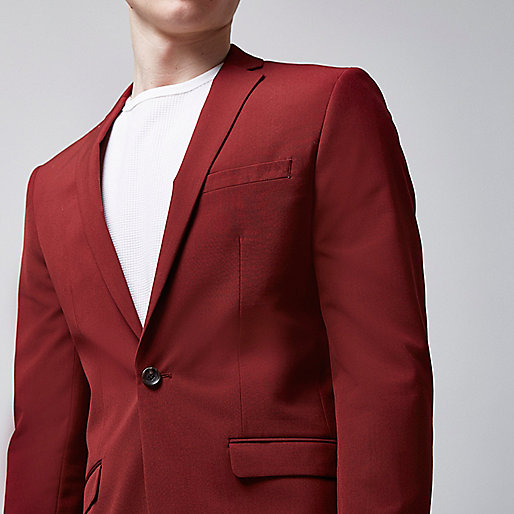 river island superfly coat,jacques-vertuk Ireland Red skinny fit suit jacket men 299195